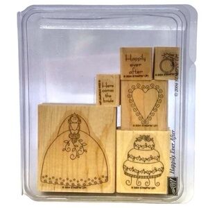 Stampin’ Up! “Happily Ever After” Rubber Stamp Set (2004)